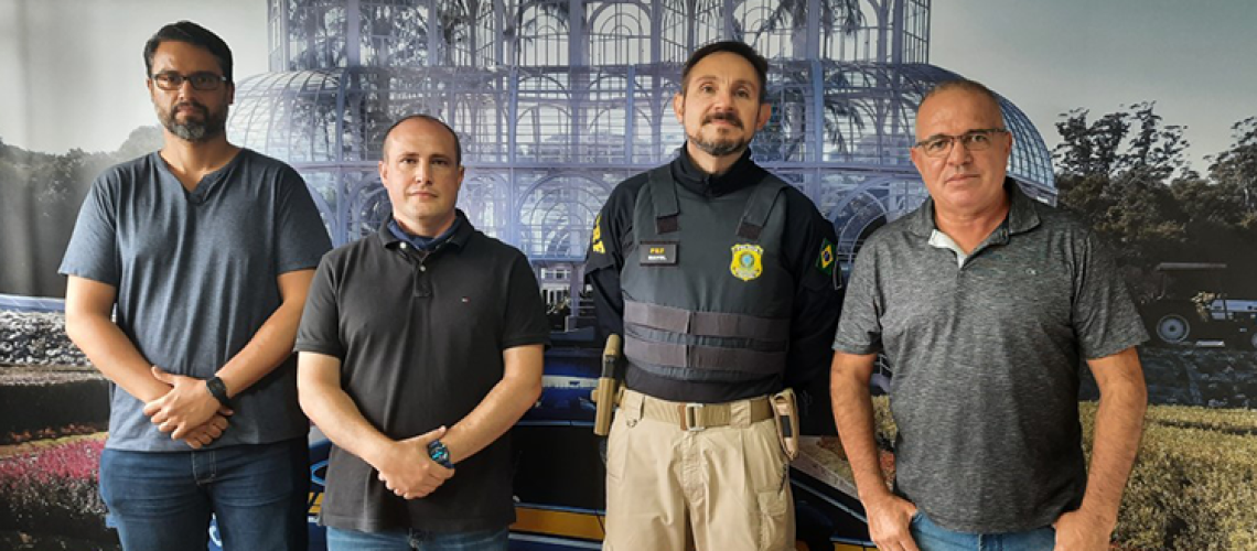 Novo Superintendente da PRF no Paraná visita o Sindicato